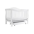 DaVinci Parker 4-in-1 Crib with Toddler Rail in Pure White