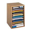 Safco Wood Vertical Desktop Sorter