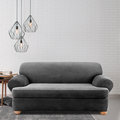 Stretch Stripe 2-piece T-cushion Sofa Slipcover