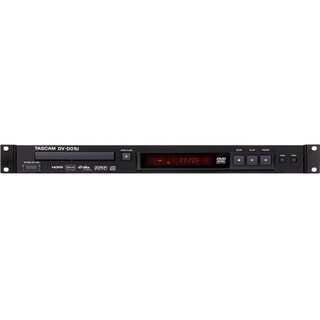 : TASCAM DV-D01U Single-Rackspace DVD Player with RS-232 Control Port