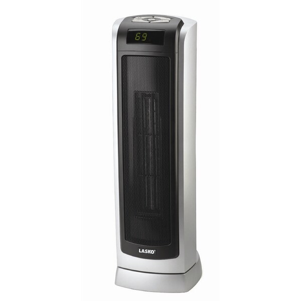 Lasko 5521 Ceramic Tower Heater with Digital Display Overstock