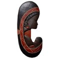 Handmade 'A Mother's Love' Carved Wall Hanging (Ghana)