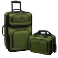 U.S. Traveler US5600 RIO 2-piece Expandable Carry-on Luggage Set
