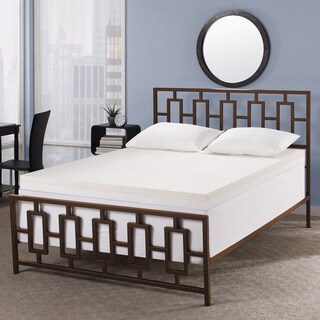 Serta Rejuvenator Dual-layer 4-inch Memory Foam Mattress Topper
