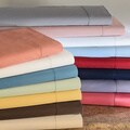 Hemstitch 400 Thread Count Solid Pillowcases (Set of 2)