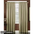 Thermal Backed Iridescent Curtain Panel Pair