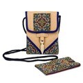 'Ultimate Blue' Hemp Handbag and Phone Pouch (Thailand)