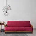 Soft Suede Woven Futon Slipcover