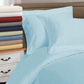 Egyptian Cotton Single Ply 1000 Thread Count Solid 3-piece Duvet Cover Set