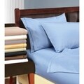 100-percent Egyptian Luxurious Cotton 1500 Thread Count Solid Pillowcase Set