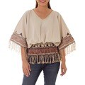 Cotton 'Hypnotic Geometry' Blouse (Thailand)