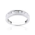 Miadora 14k Gold 1/4ct to 1 1/2ct TDW Diamond Semi Eternity Band