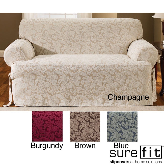 Scroll Tcushion Sofa Slipcover Overstock Shopping Big Discounts on