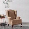 Royal Diamond Stretch Wing Chair Slipcover