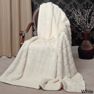 Mink Faux Fur Throw