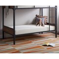Select Luxury Reversible 6-inch White Bunk Bed Twin-size Foam Mattress