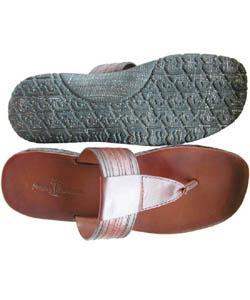Tommy Bahama Augusta Men's Brown Sandals
