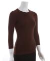 Tabeez Women's Cotton 3/4-length Sleeve Top
