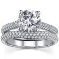 18k Gold 2 1/2ct TDW Diamond Wedding Ring Set (I, I1)