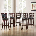 ETHAN HOME Verona Cherry Swivel 29-inch Barstool