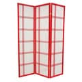 Wood and Paper Special Double Cross 6-foot Room Divider (China)