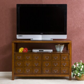 Apothecary-style Double-door Media Stand