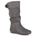 Glaze by Adi Women's Microsuede Slouchy MId-calf Boots