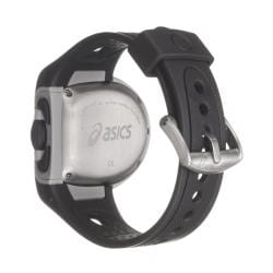 Asics Men's 'Active Running' Black Rubber Strap Digital Watch