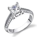 18k White Gold 1 1/4ct TDW Certified Diamond Engagement Ring (H-I, SI1-SI3)