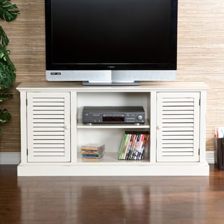 Mockingbird Antique White Media Stand