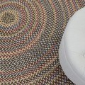 Jefferson Indoor/ Outdoor Braided Rug (6' Round)