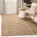 Hand-woven Weaves Natural-colored Fine Sisal Rug (8' x 10')