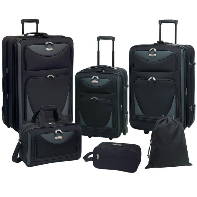 Travelers Club Skyview Luggage Olympia Skyhawk 3 piece Expandable 