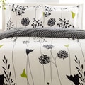 Perry Ellis Asian Lilly 3-piece Mini Duvet Cover Set