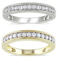 Miadora 10k Gold 1/4ct TDW Diamond Wedding Ring