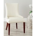 Becca Cream Leather Dining Chair