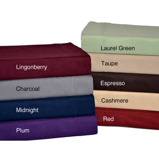 Perry Ellis Microfiber Polyester 4-Piece Sheet Set
