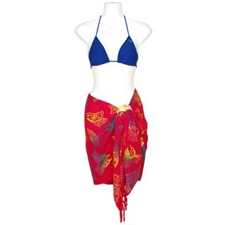 Butterfly Pink Half Sarong (Indonesia)