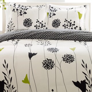 Perry Ellis Asian Lilly 3-Piece Comforter Set