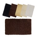 Solid-colored Loop Twist 100-percent Cotton Bath Mat (20' x 32')