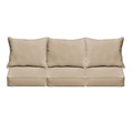 Clara Outdoor Wicker Sofa Cushion Set Made with Sunbrella Fabric