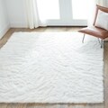 Jungle Sheep Skin Ivory Rug (5' x 7'6)