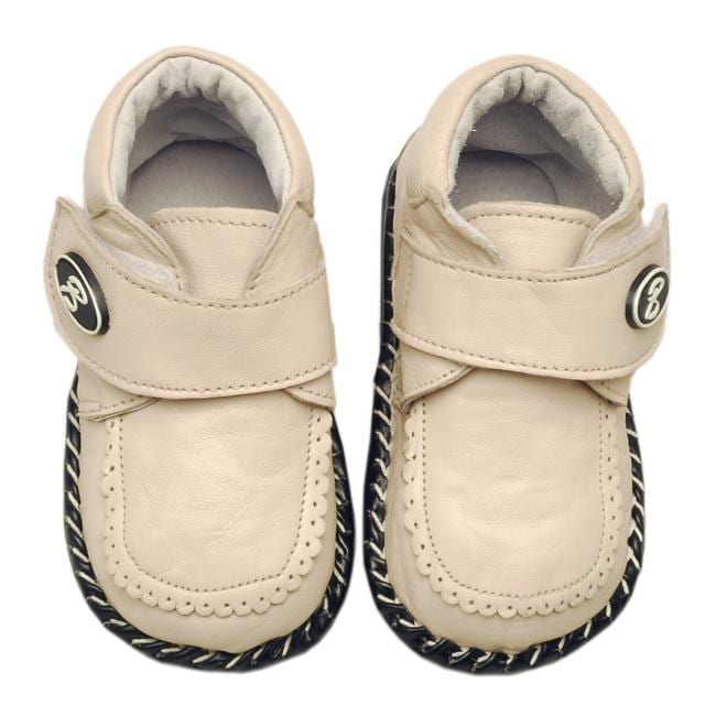 Papush Beige Infant Walking Shoe - Overstock Shopping - Big Discounts ...