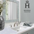 Highpoint Collection White 19x11-inch Undermount Ceramic Vanity Sink