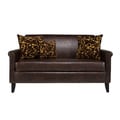 angelo:HOME Harlow Coffee Brown Renu Leather Sofa