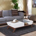 Kress Glass Insert Coffee Table