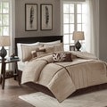 Madison Park Dune Beige/Brown 7-piece Contemporary Comforter Set