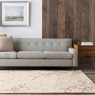 Hand-tufted Whimsy Ivory Wool Rug