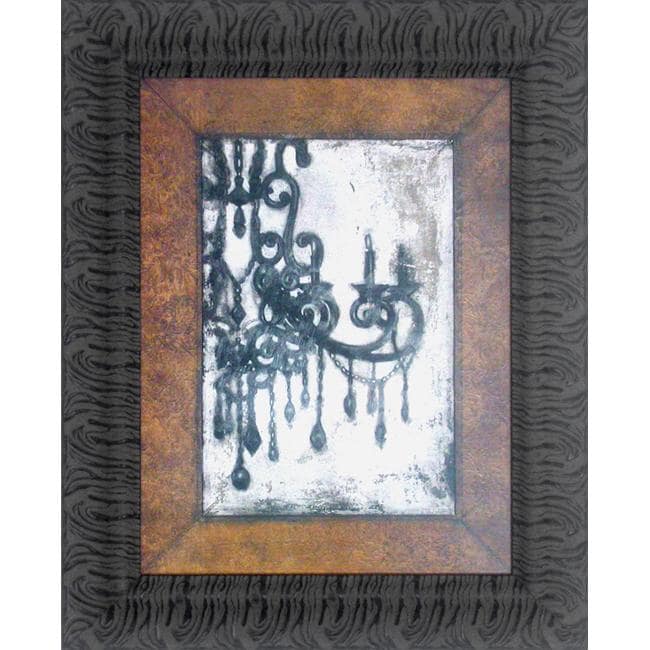 Norman Wyatt Jr 'Antique Chandelier I' Framed Wall Art