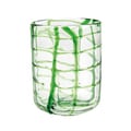 Impulse! Abrstract Green Rocks Glasses (Set of 4)